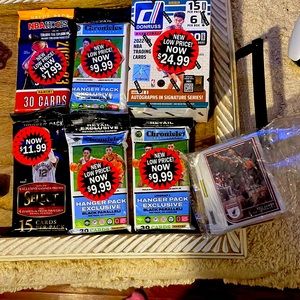 5 New packs of basketball cards Select Chronicles 1 one Donruss box brand